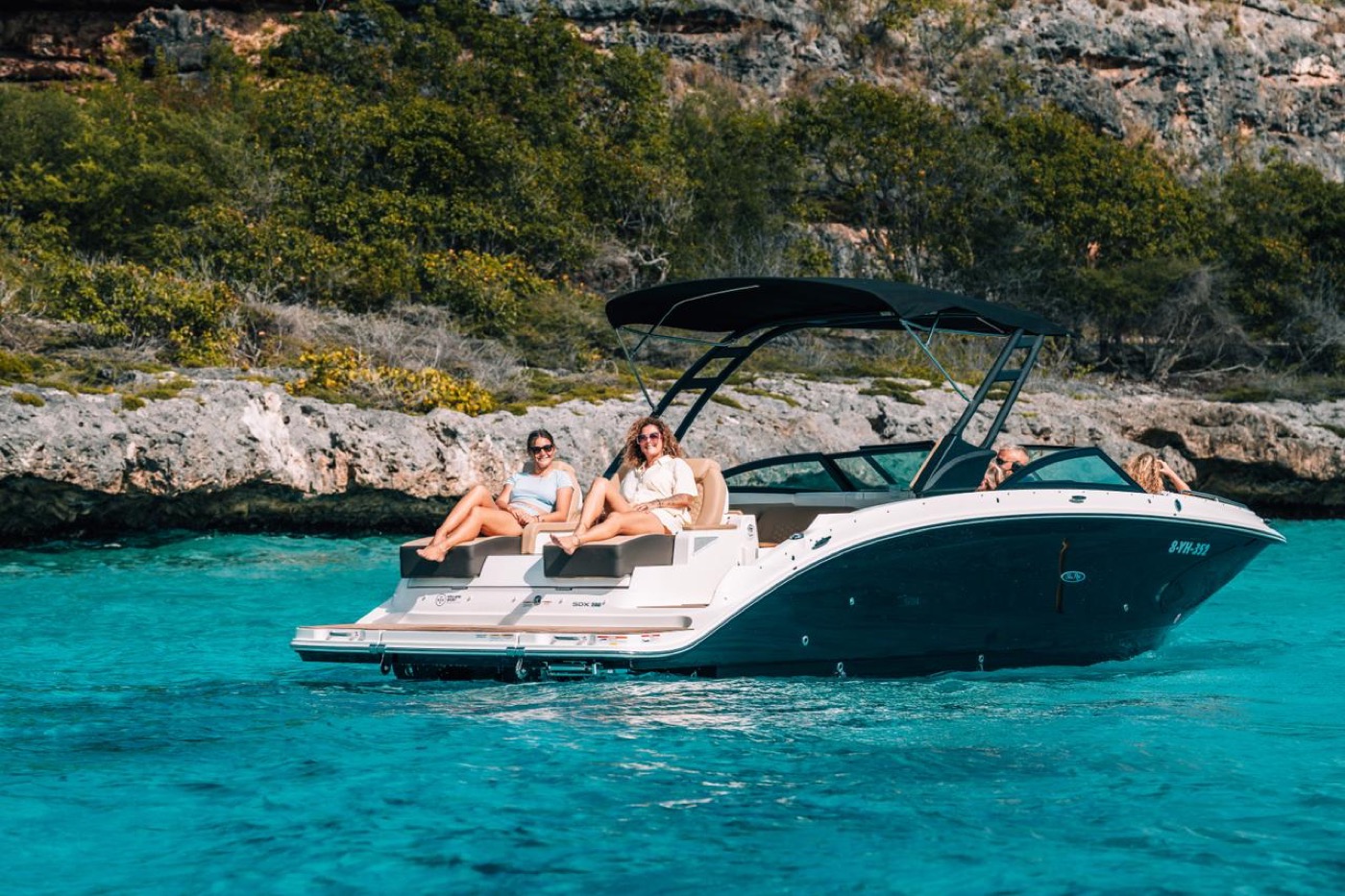 Sea Ray swim platform