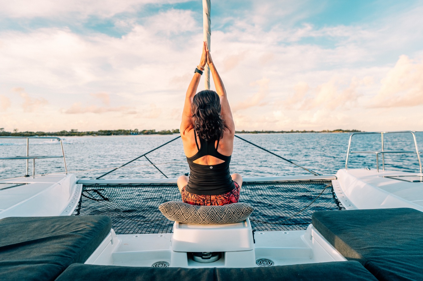 Sailing into a Bonaire sunset