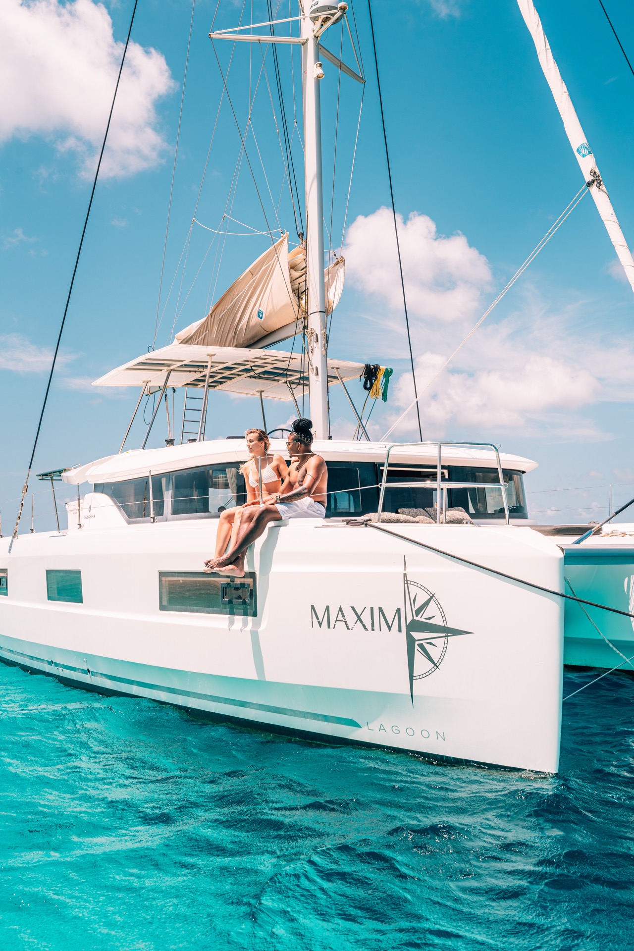 Turquoise water and reef off Bonaire