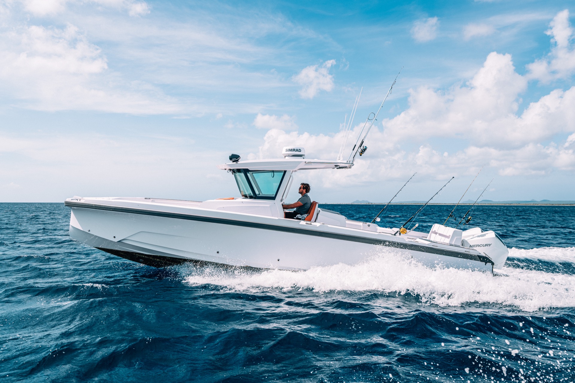 Sportfishing off the coast of Bonaire